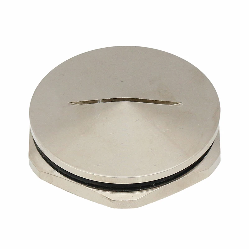 Brass Dome Plug Metric Thread